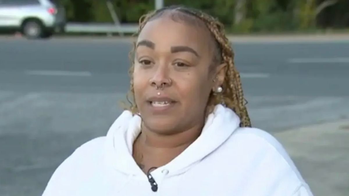 Distraught parent Unique Wiggins initially brushed off her kids